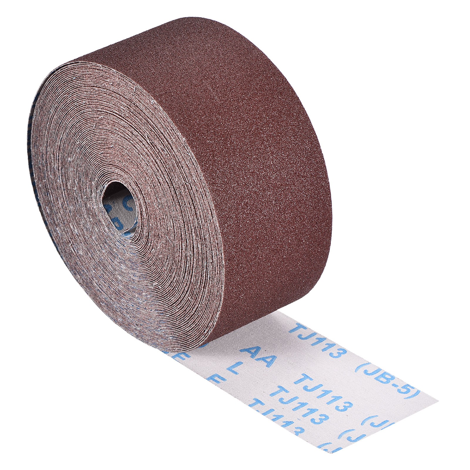 3" x 75.46Ft Sandpaper Roll, 80 Grit Aluminum Oxide Sand Paper for Floor