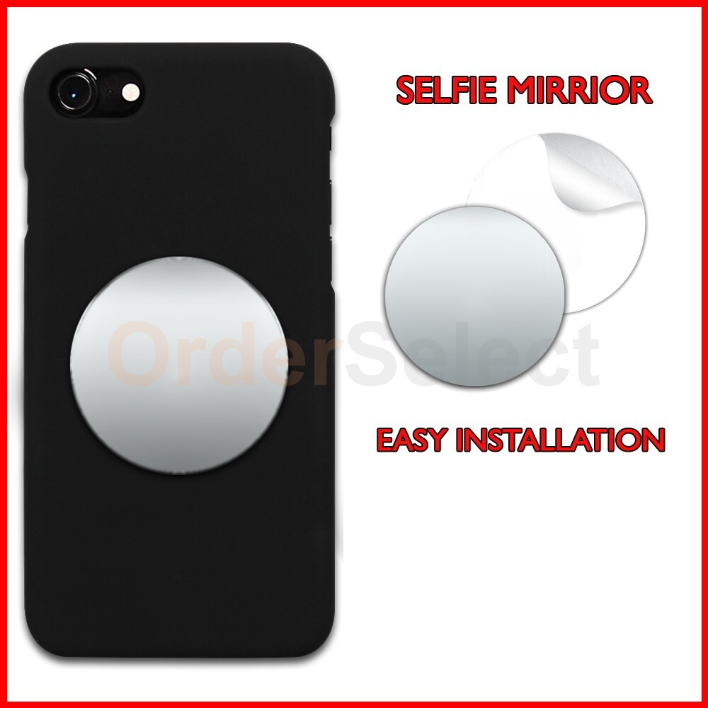 Selfie Small Phone Mirror Circle 2" for Android Samsung Galaxy A25/A34/A35 / A54