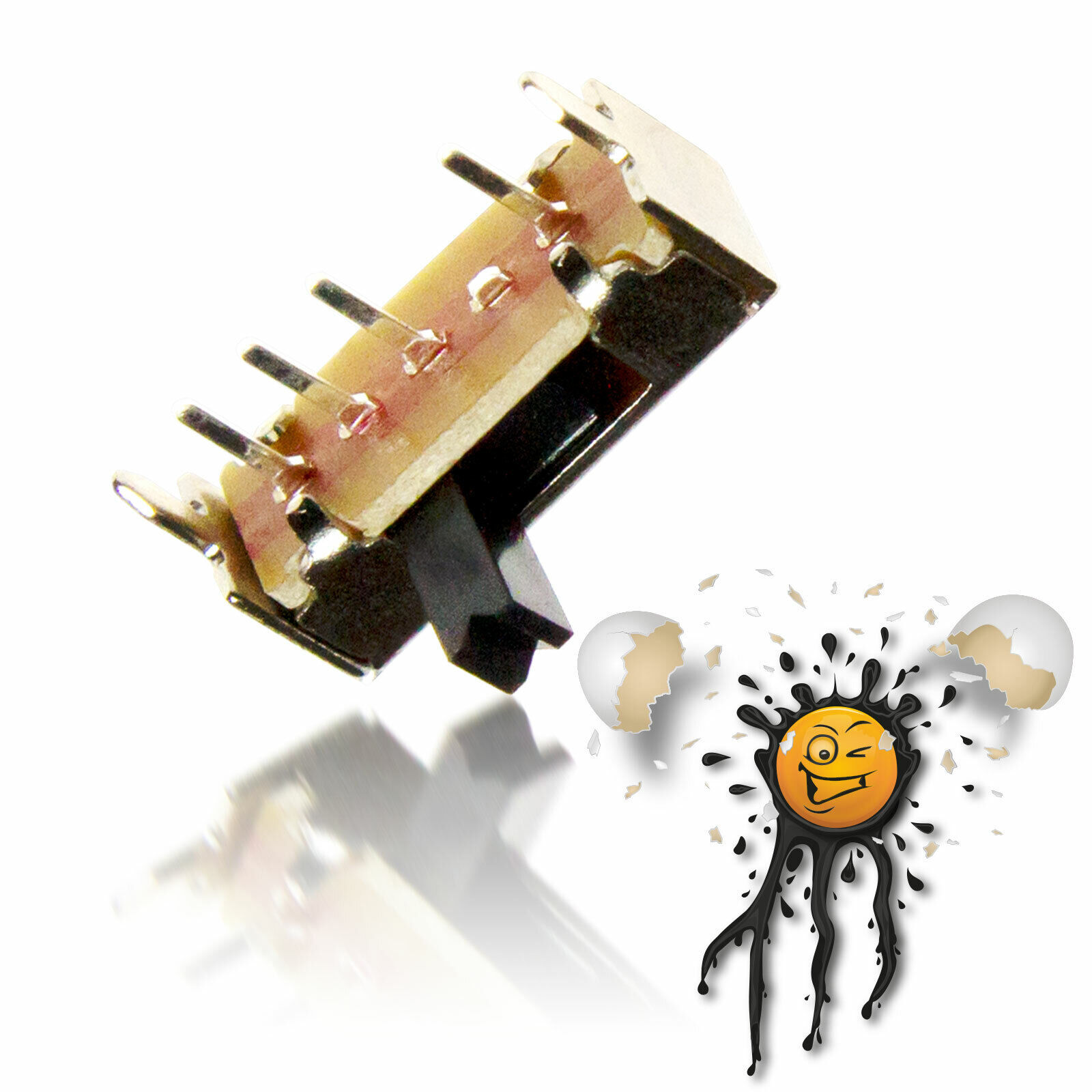 5 pieces/pcs. 1P3T Slide Switch Slide Switch 3 Position 8mm 4mm 90° Knob