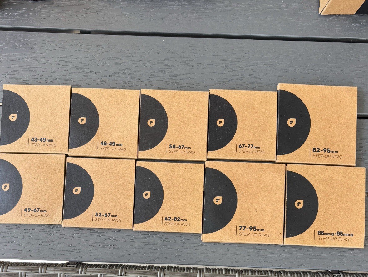 PolarPro Step-Up Ring (Set Of Ten)