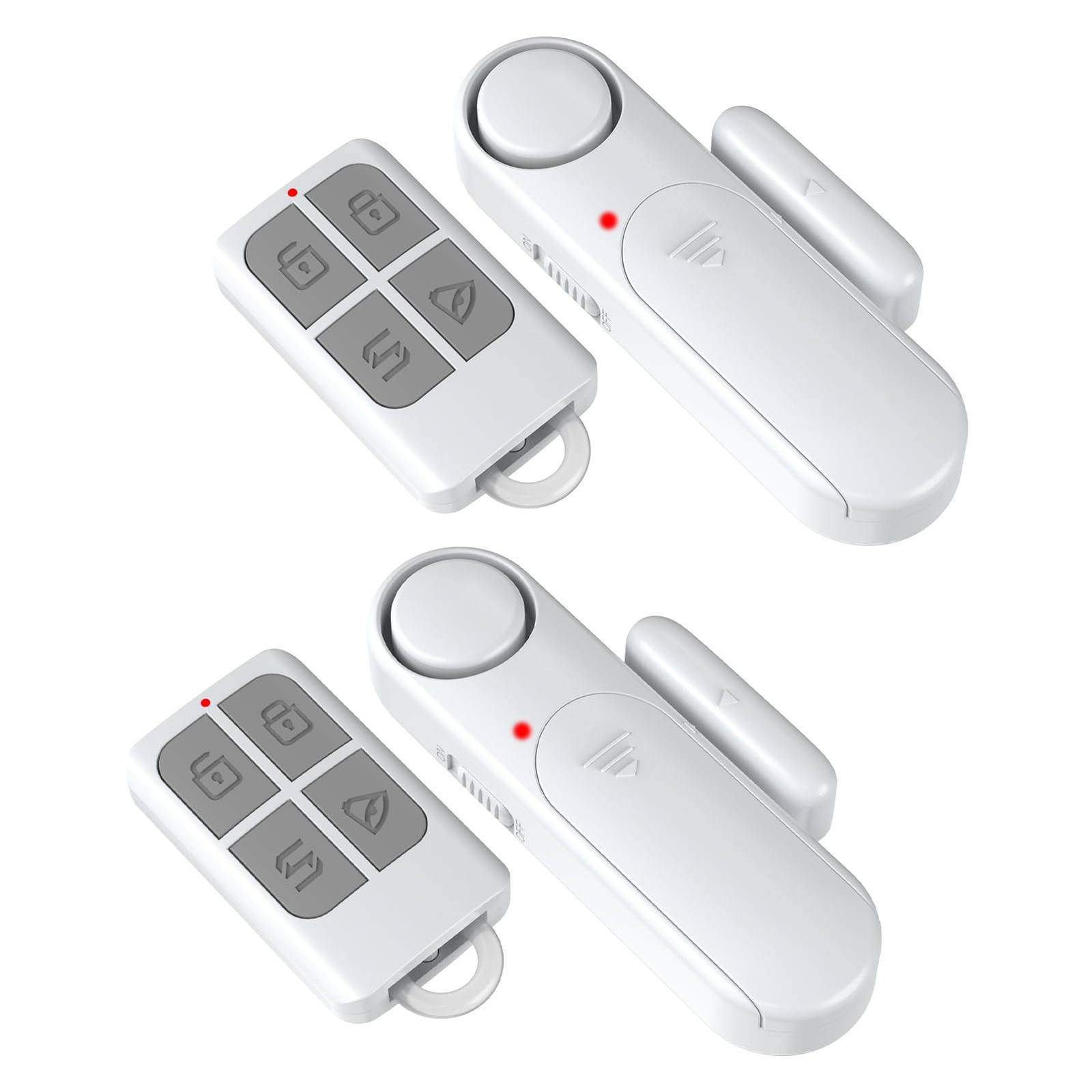2-Pack Window and Door Alarms When Opened for Kids Safety/Dementia Safety/Hom...