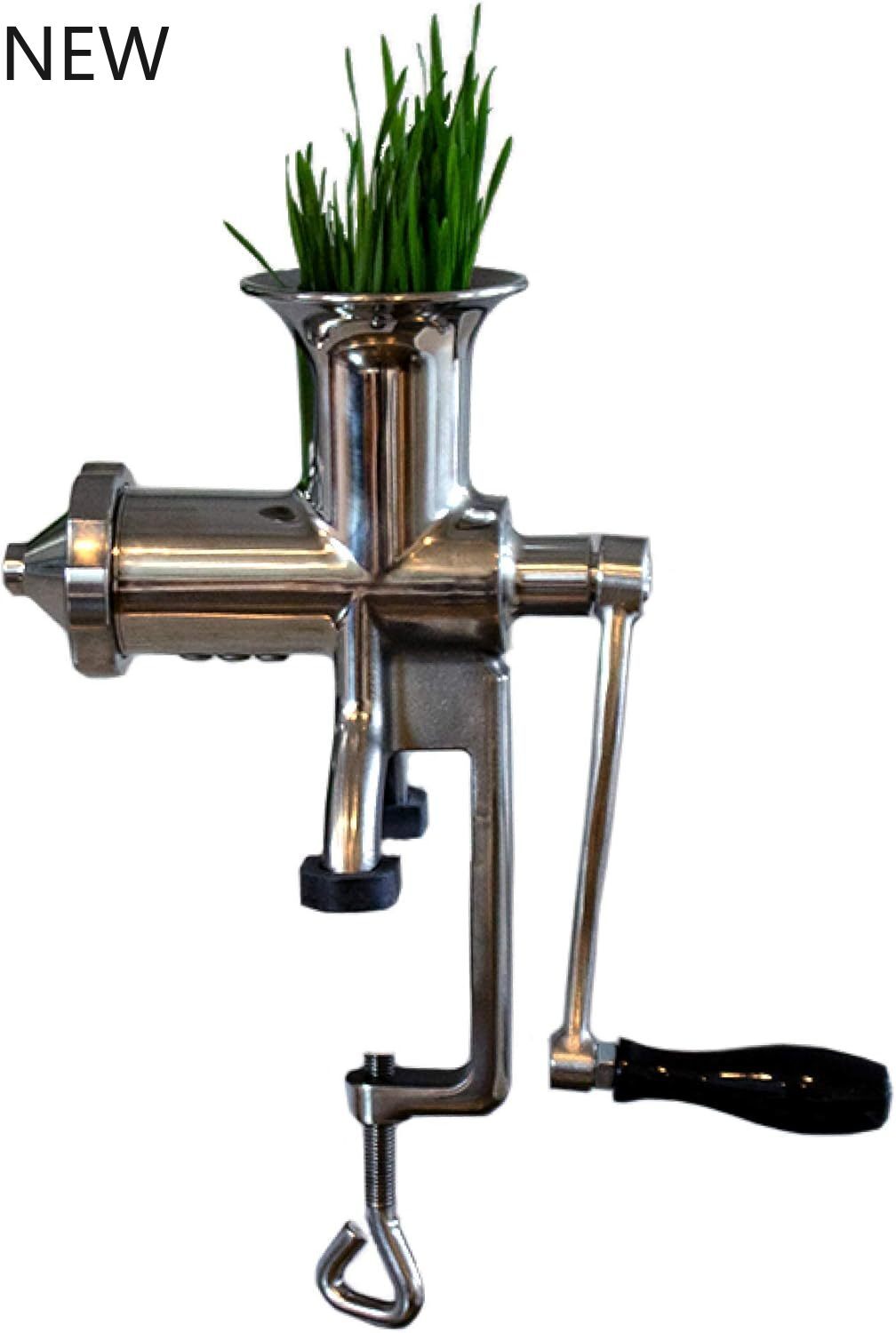 Handy Pantry HJ Hurricane Stainless Steel Manual Wheatgrass Juicer, NEW