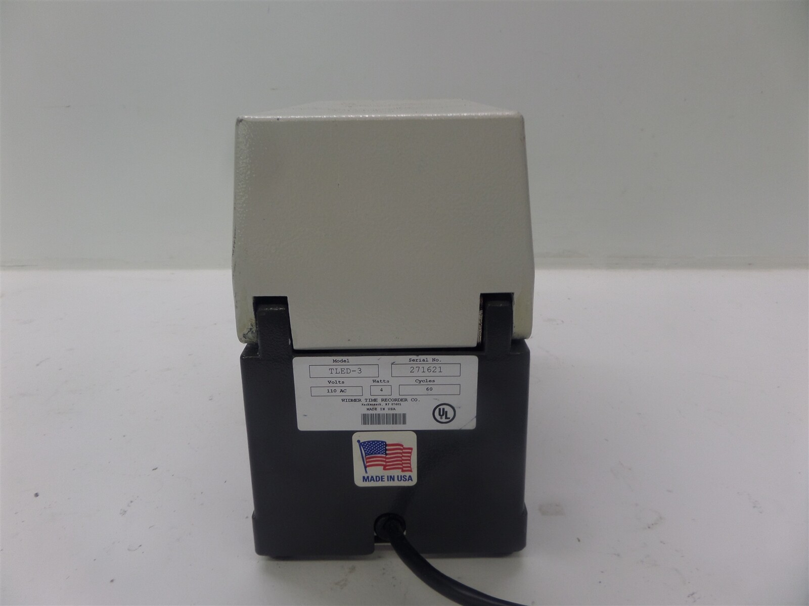 Wildmer TLED-3 Time Stamp Recorder - No Key