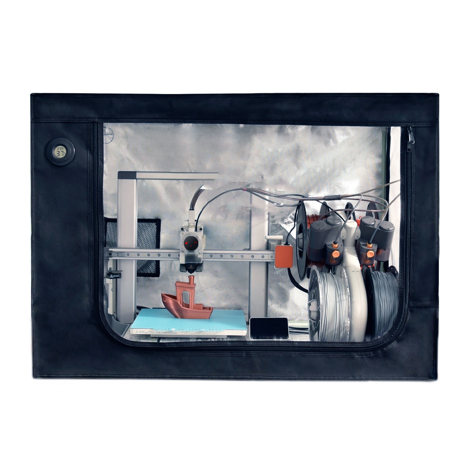 Dust Cover Fit For Lab A1 Mini Combo 3D Printer Fireproof Protective E BT0