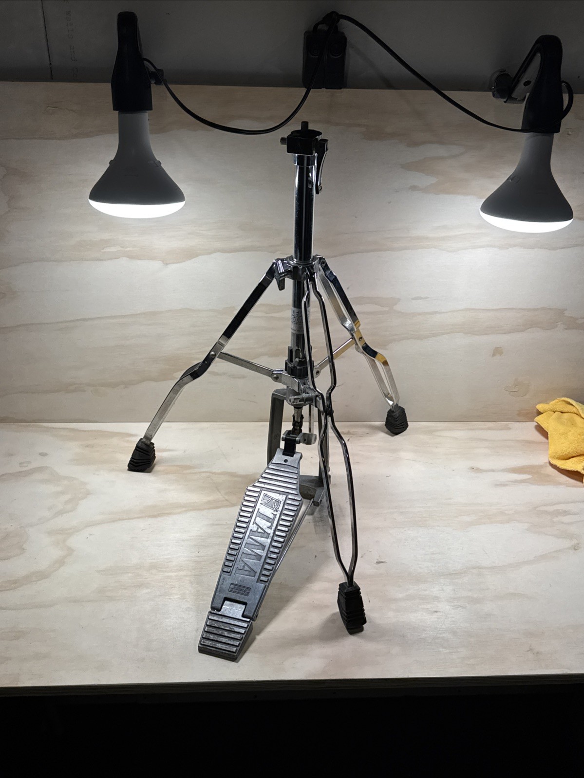 Vintage Tama Lever Glide Hi Hat Stand Pedal Link System Japan Drum Hardware READ