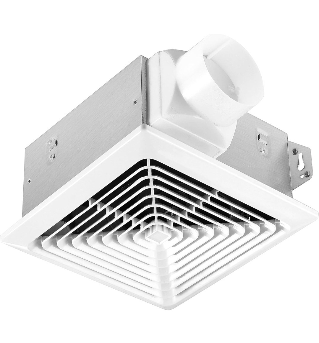 Bathroom Exhaust Fan 70CFM 1.5Sone, Quiet Bath Fan with 3inch duct for Bathro...