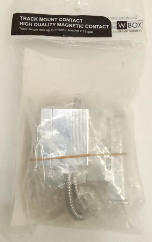 W Box OE-DC4811 3" Track Mount Magnetic Contact 30VDC 0.2A 5W Closed Loop Qty 1