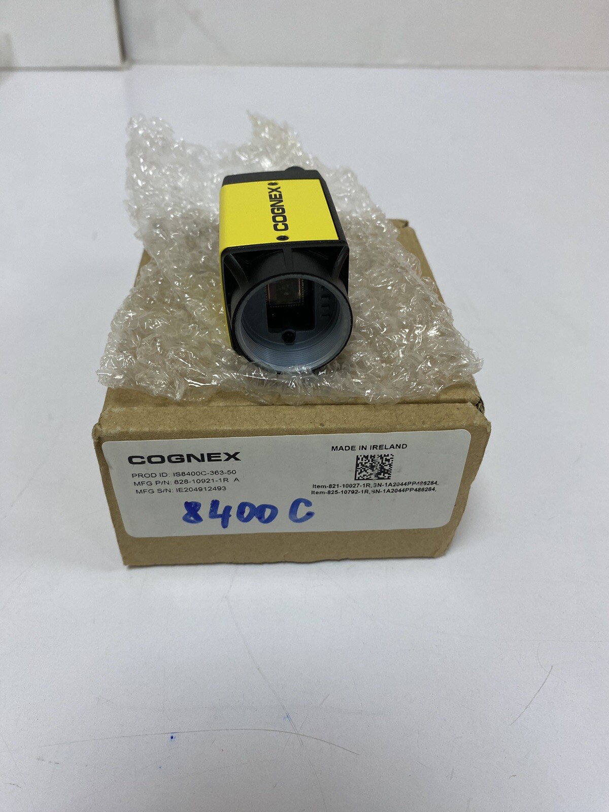 COGNEX  IS8400C-363-50 P/N:825-10792-1R 04