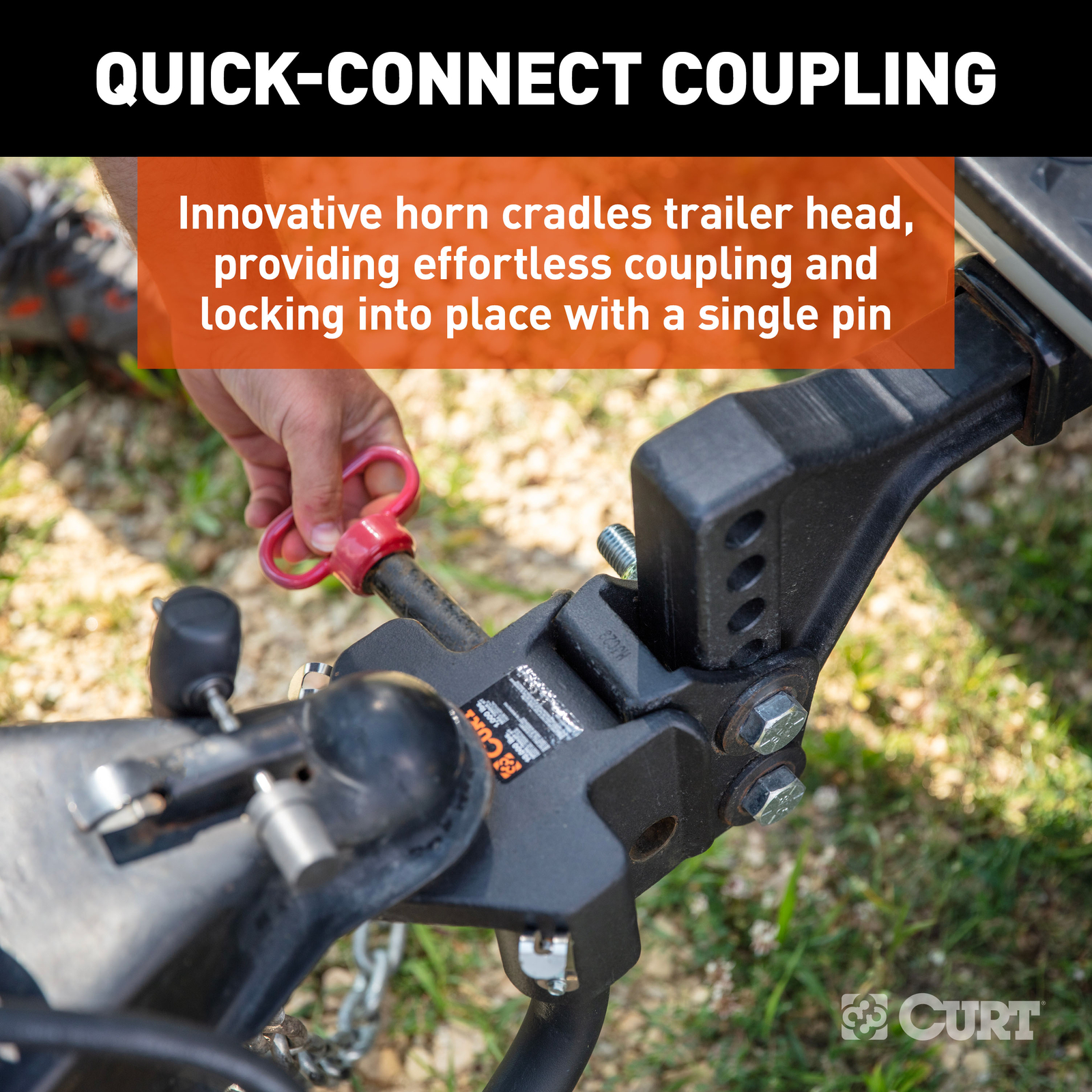 TruTrack 2P Trailer-Mounted Weight Distribution Hitch, 8-10K