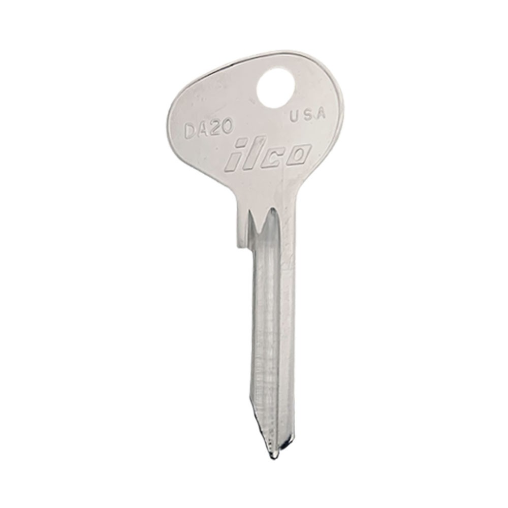 DA20 Key Blank  Nickel