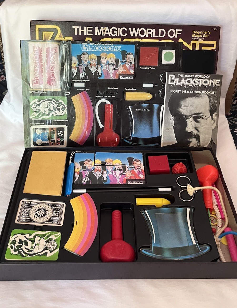 Pressman Blackstone Beginner's Magic Set 801 Ages 8+ 1983 Complete