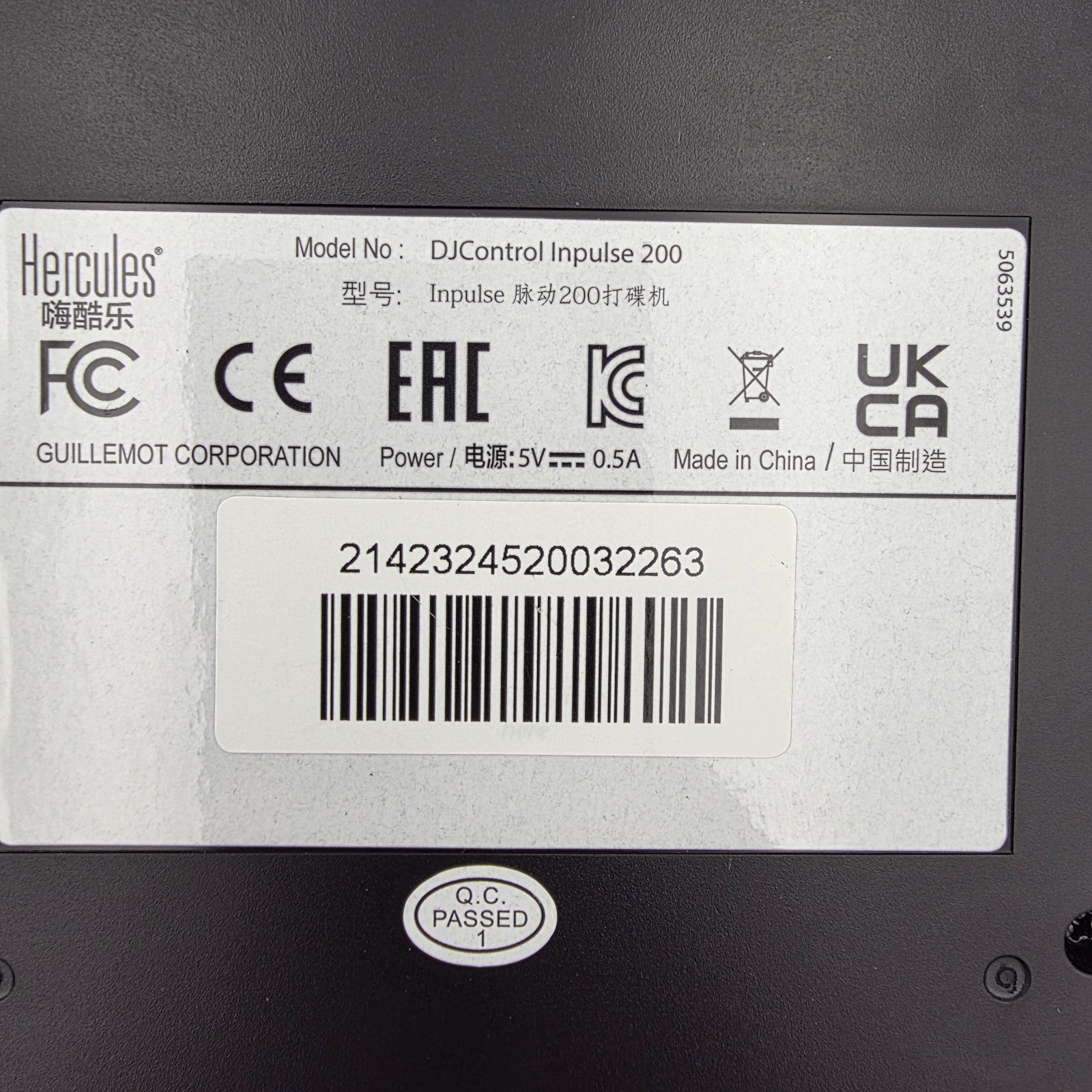 Hercules DJC-INPULSE-200 DJControl Inpulse 200 2 Channel DJ Controller