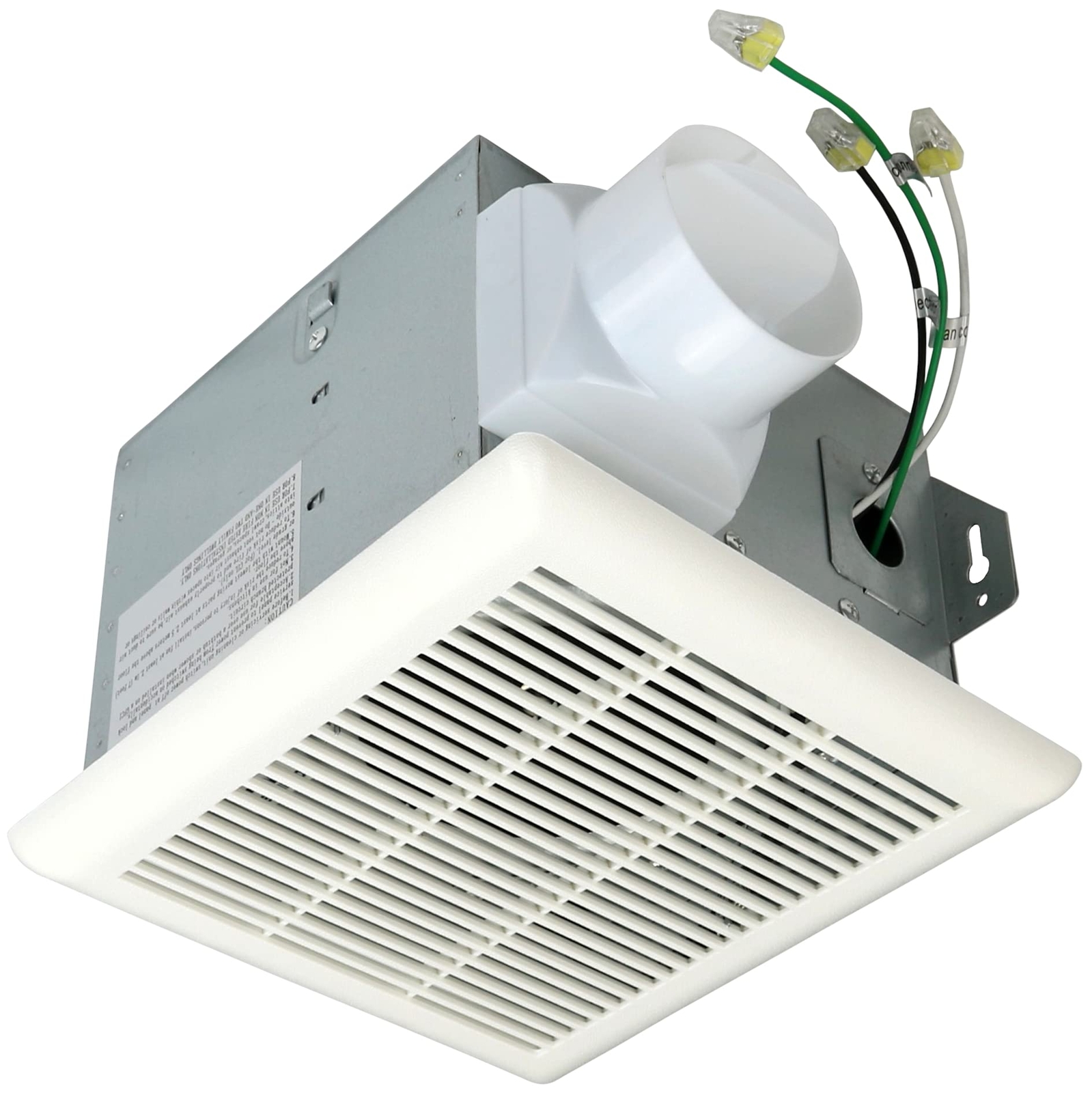 Harrier Hardware Bathroom Exhaust Fan - Super Quiet 40dB, Corrosion Resistant Ba