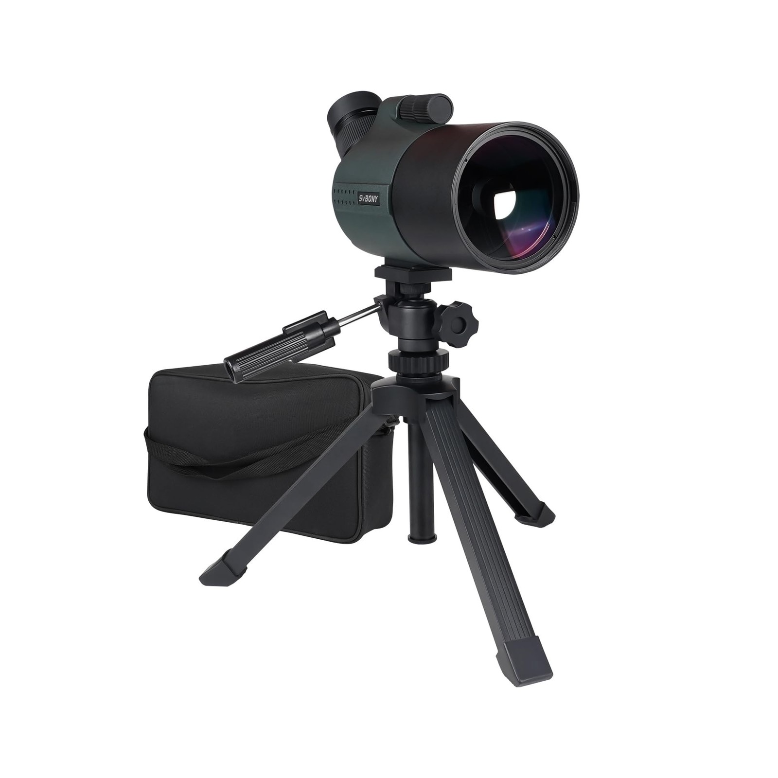 SVBONY SV41Pro 80mm Mak Spotting Scope, Compact Spotter Scope, 28-84X Zoom Ey...
