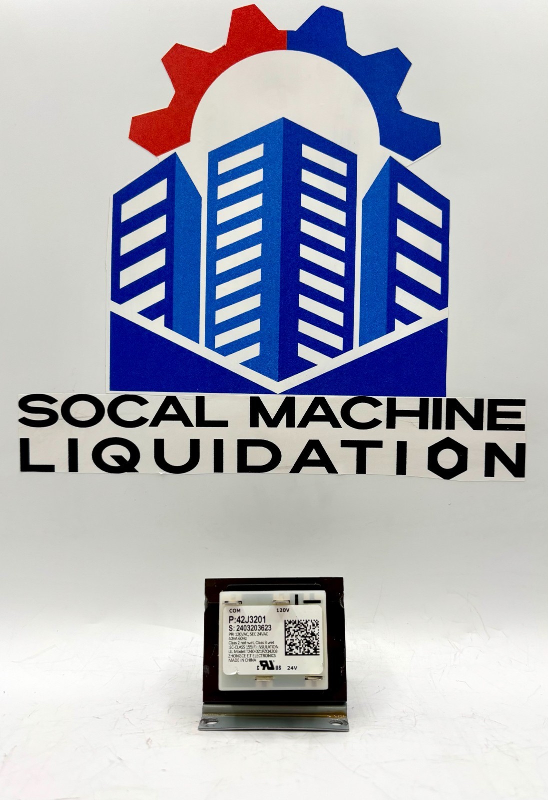 LENNOX / 42J3201 / Furnace Transformer PRI 120VAC SEC 24VAC 40VA 60Hz