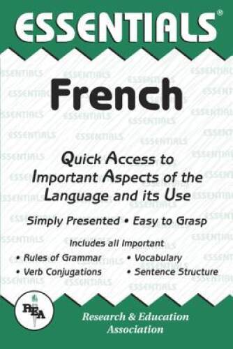 French Essentials (Essentials Study Guides) (English and French Edition) - GOOD