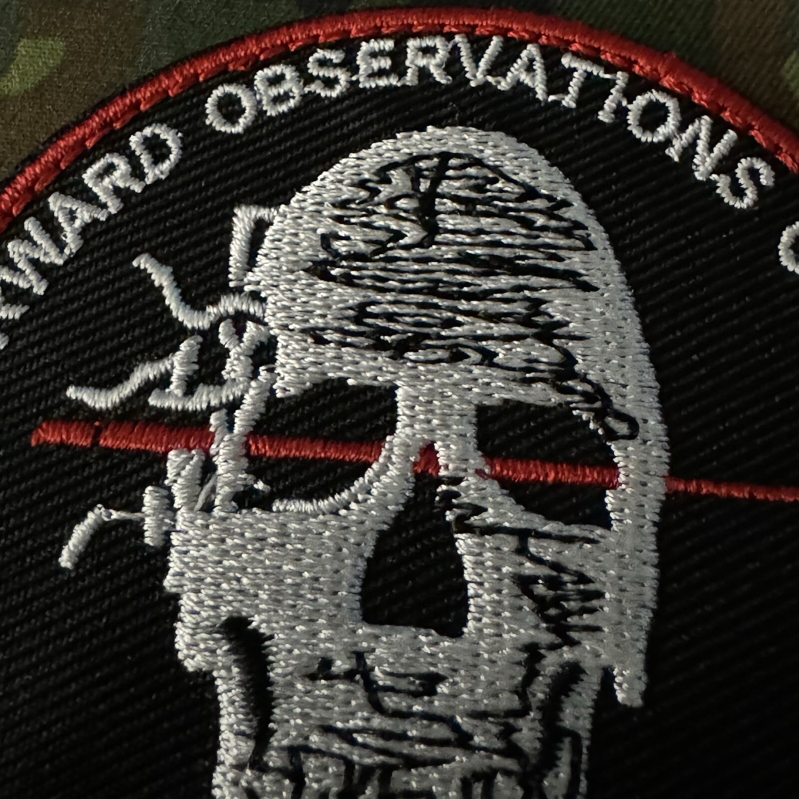 Forward Observations Group NOTHING FOR A SNAKE Embroidered Patch Hook/Loop FOG