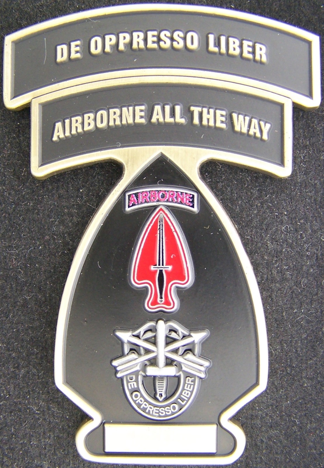 Army Special Forces Challenge Coin V2