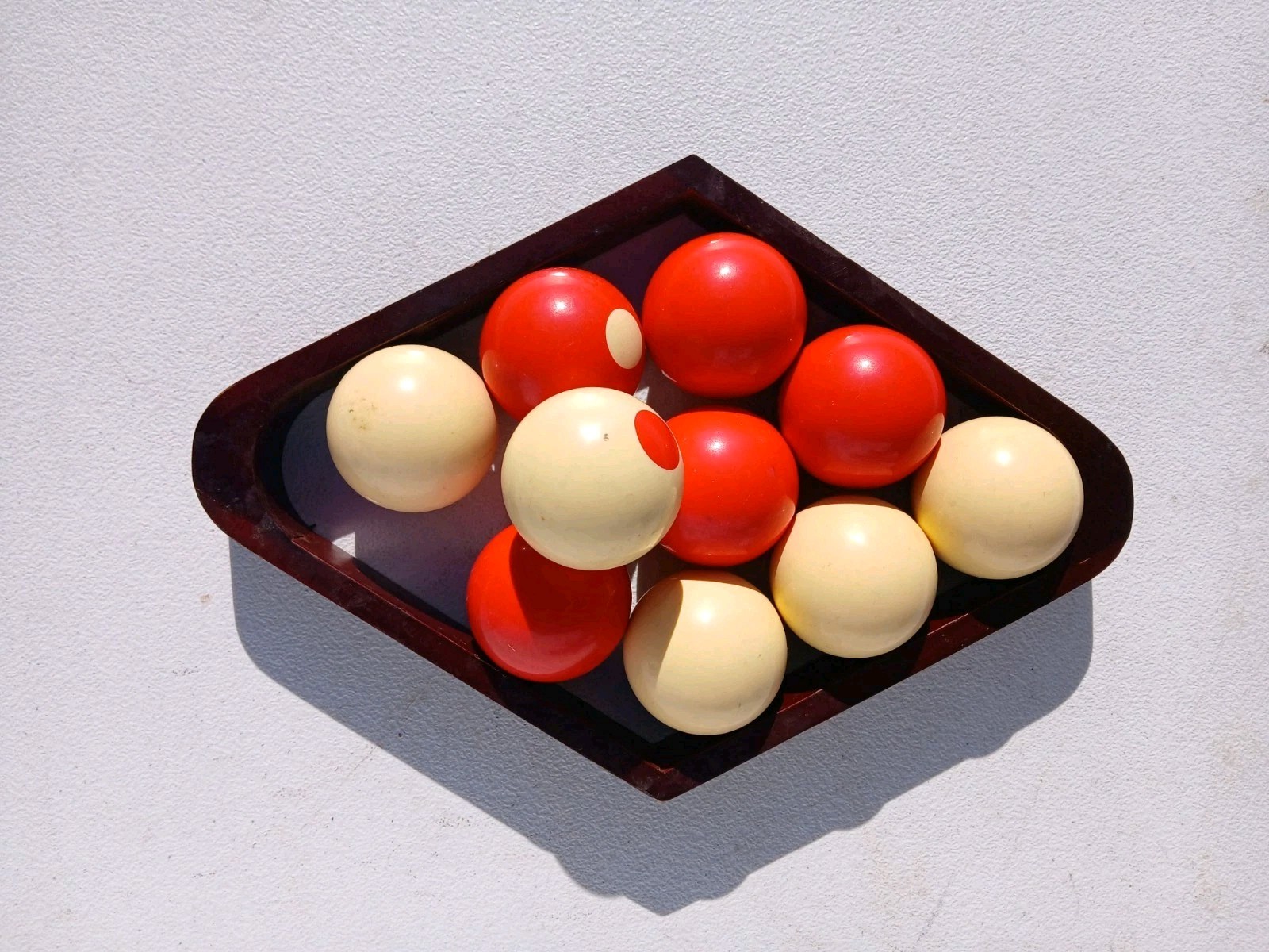 Vintage Skillful Dist. Inc. Vending Bumper Pool Ball Set
