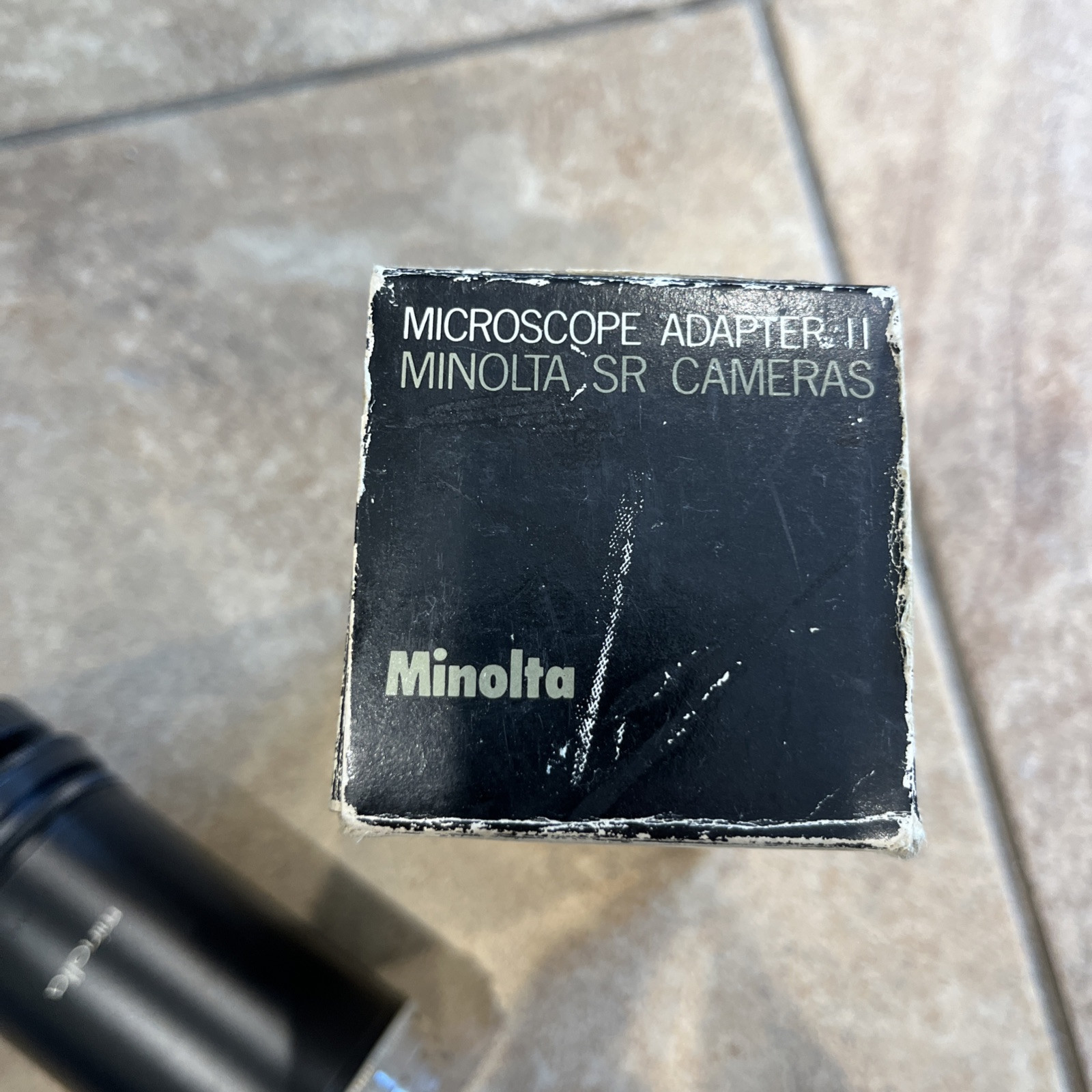 Vintage Minolta Microscope Adapter II - Minolta SR Cameras