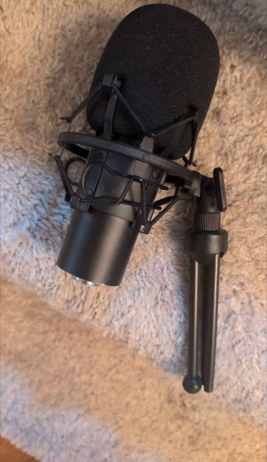Redragon Blazar GM300 USB Gamer and Streamer Condenser Microphone Black