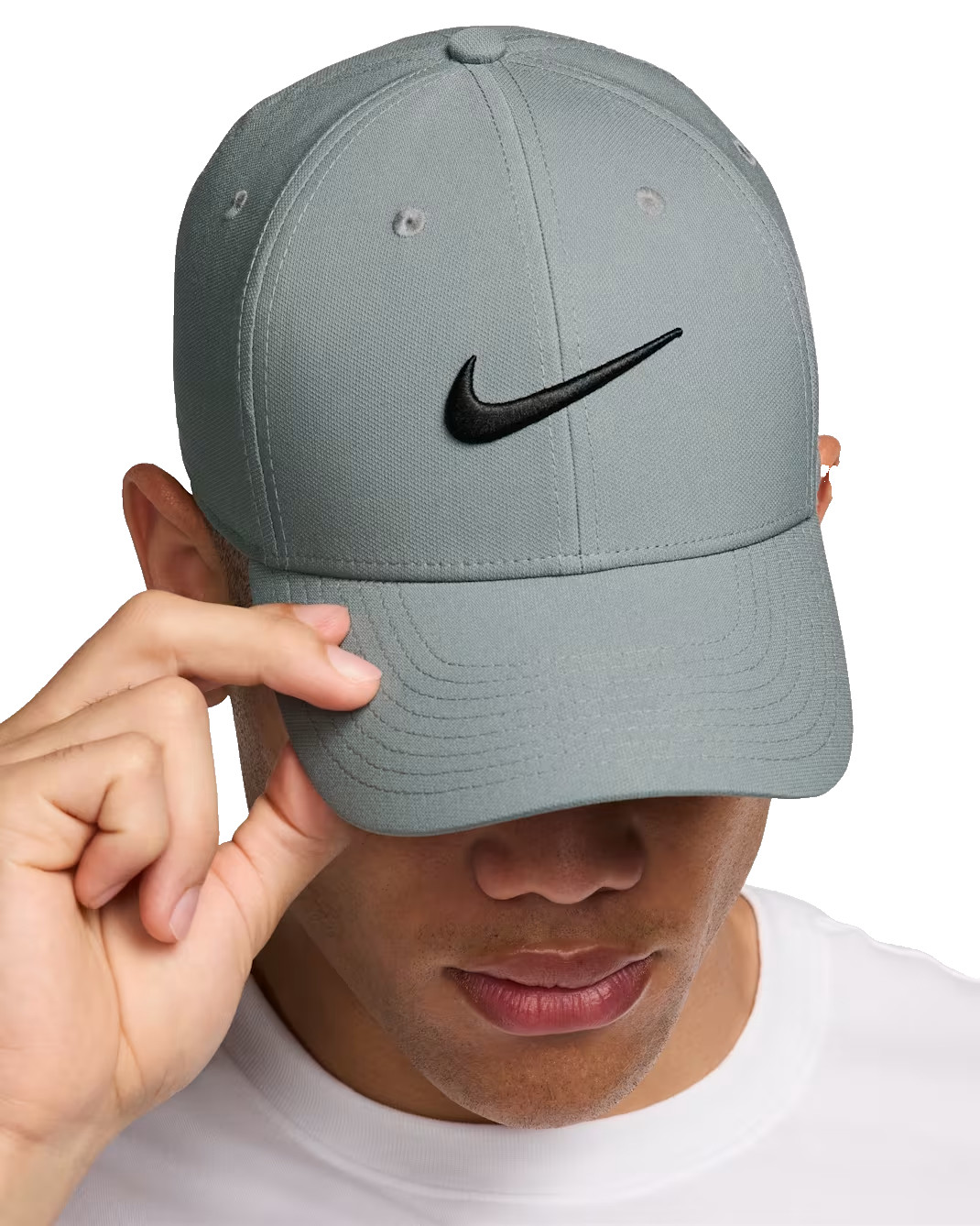 NEW NIKE Adult CLUB Golf/Pickleball Hat-Smoke Grey/Black FB5625-084 OSFM
