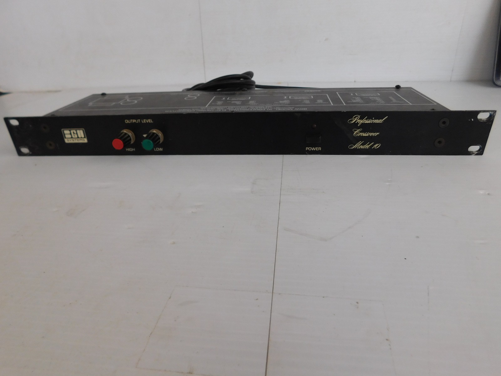BGW Model 10 Professional Electronic Crossover (JSP119)