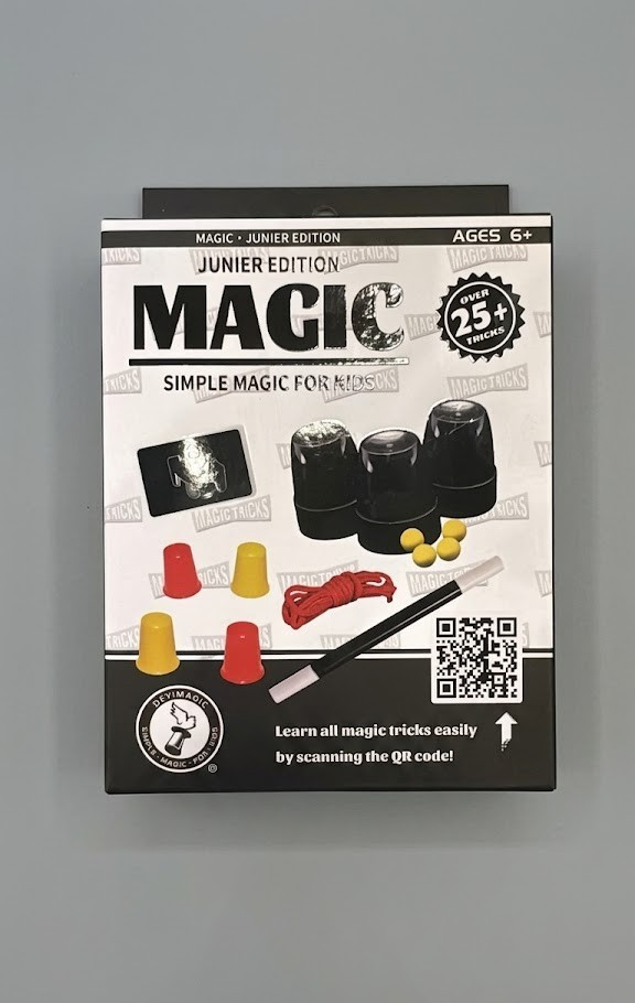 Simple Magic Tricks Set for Kids (Ages 6+) - Beginner Magic Kit with Accessories