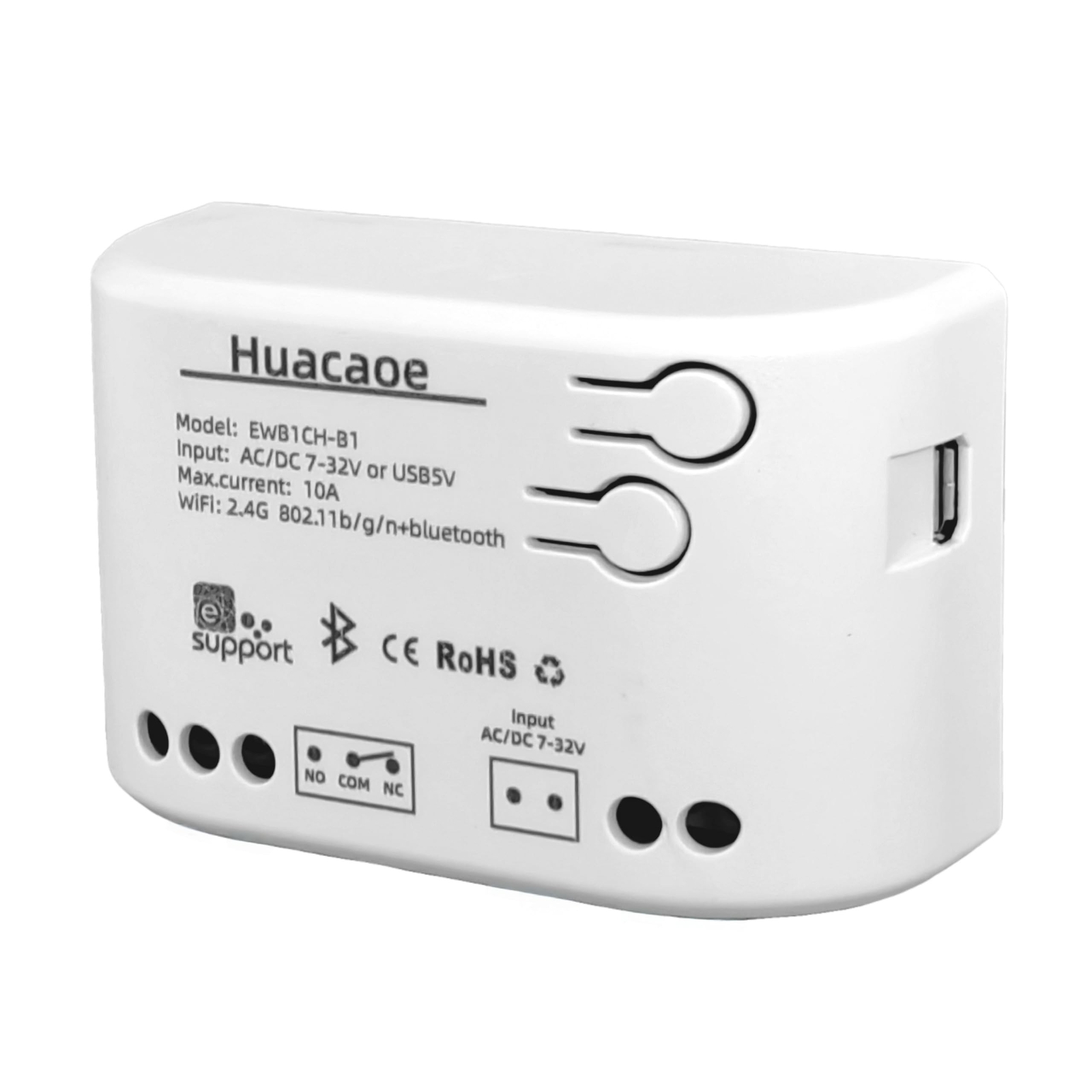 EWeLink 1CH 7-32V Smart Switch, Self-Locking Relay Switch, Mobile Phone Remot...