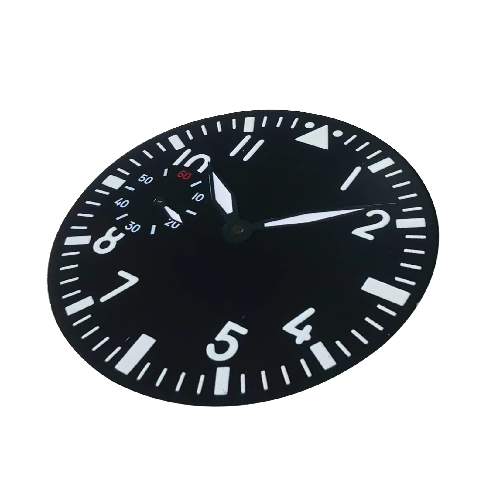 38.9mm Green Luminous Watch Dial Face+Hands For Seagull ST3600 ETA 6497 Movement