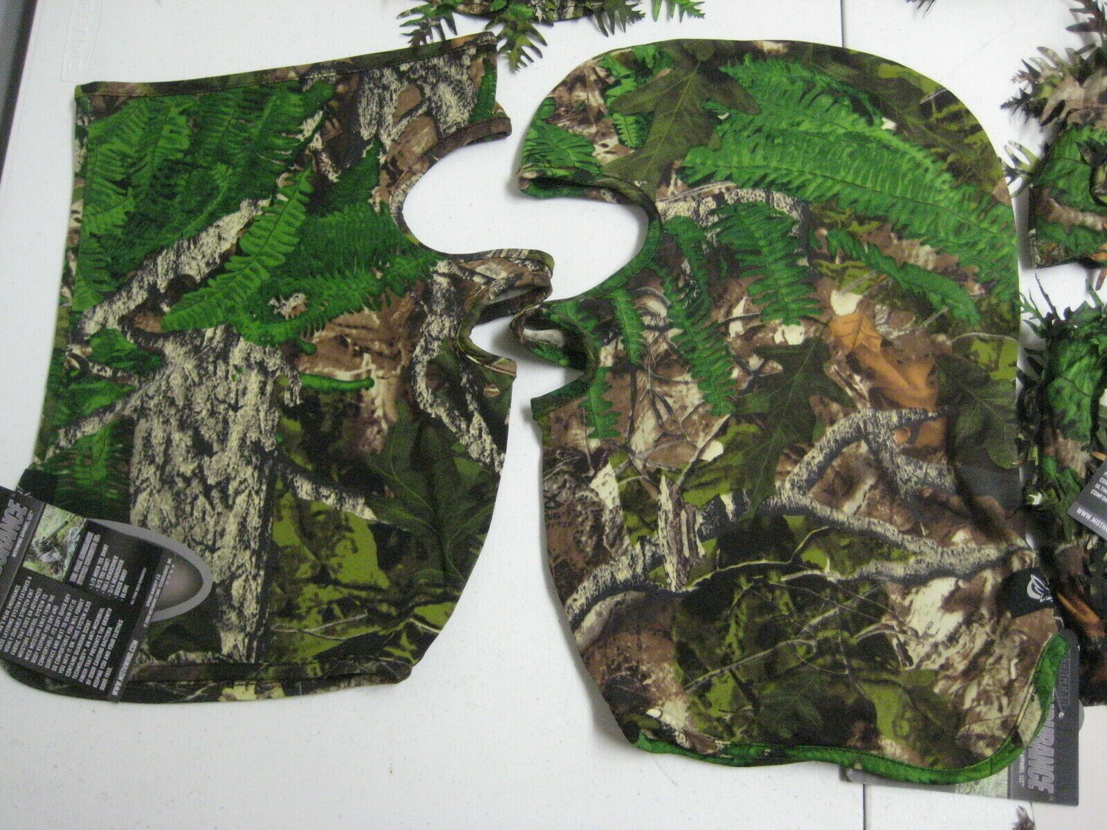 Lot of 5 Mothwing Hat Facemask Hood Leafy 3D Spring Green Deer Bow Hunting Camo