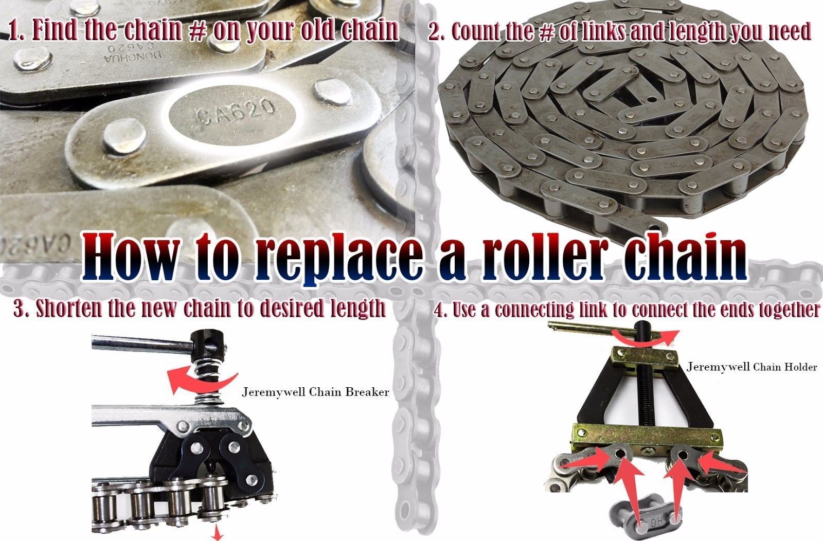 60 Standard Roller Chain Connecting Link (10PCS)