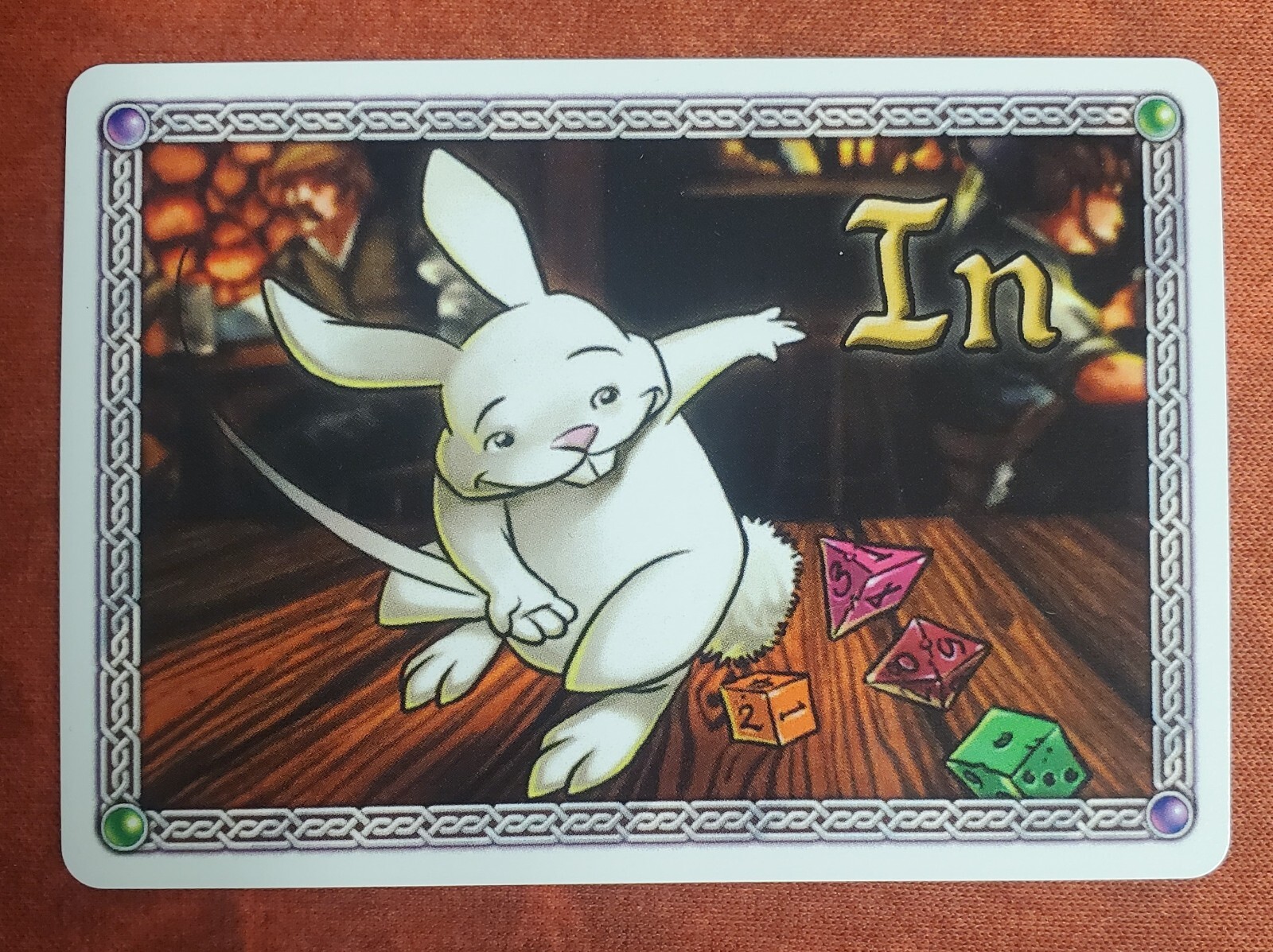 Red Dragon Inn Gambling In/out Promo Card Free Shipping