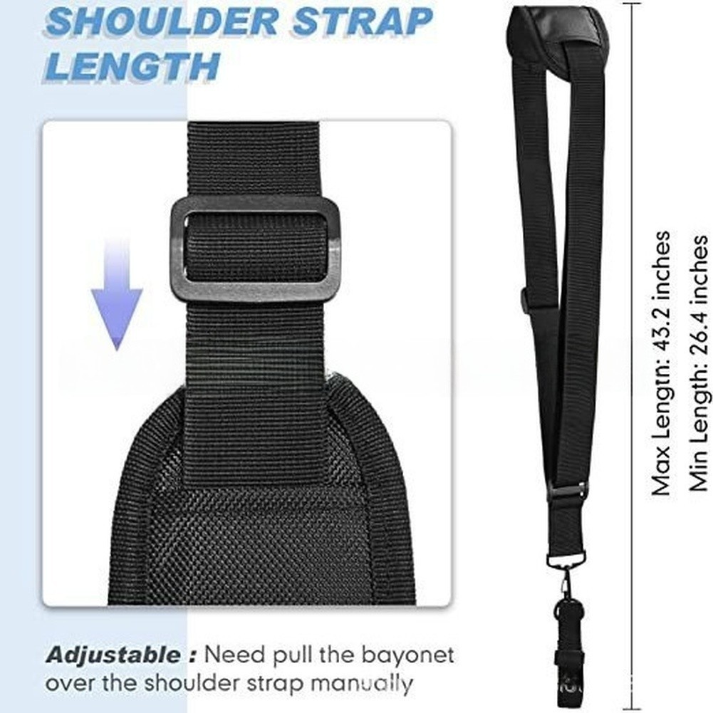 Breathable Sweat Absorbing Shoulder Strap for Trimmer Leaf Blower Mower