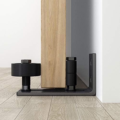 Sliding Barn Door Floor Guide Wall Mounted Hardware for Flush Bottom 1