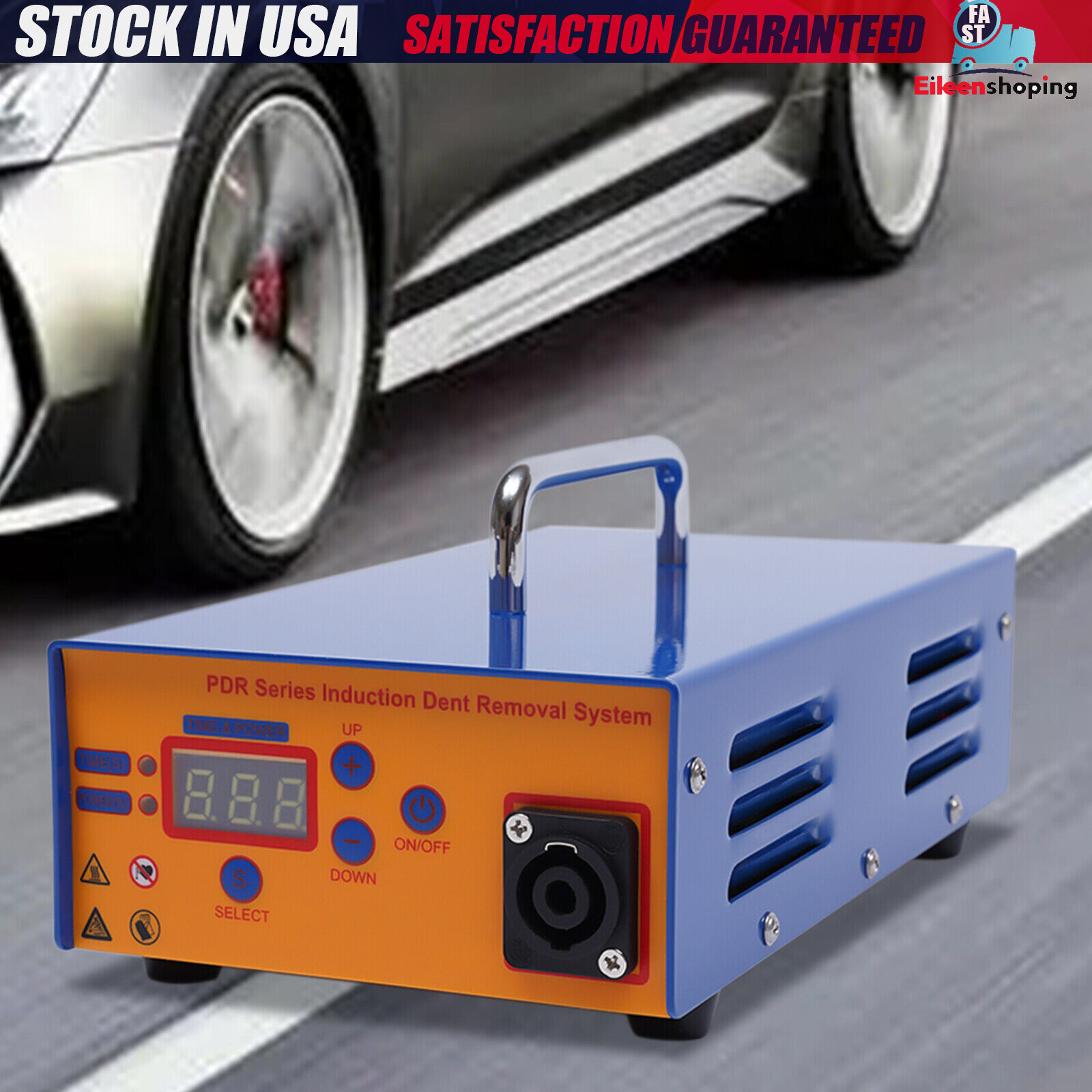 Pro Induction Heater Machine Hot Box Car Paintless Dent Removing Repair Kit Tool