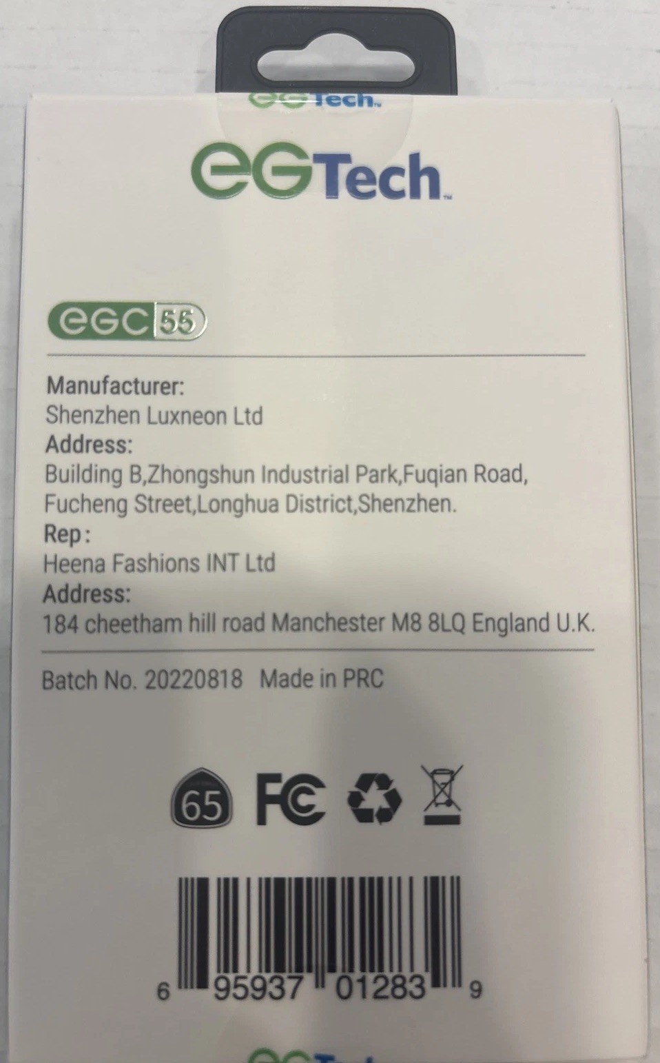 EG Tech Bluetooth Anti- Lost device 2pk