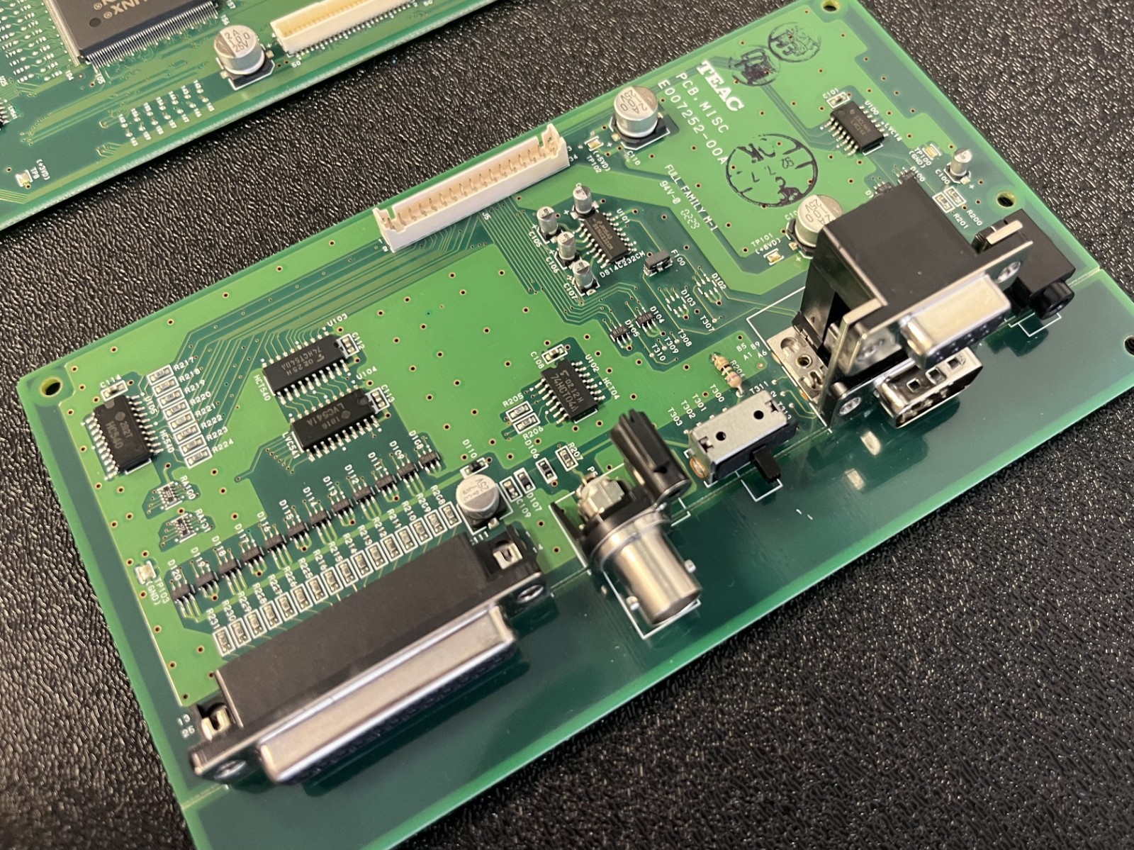 TASCAM MX-2424 PCB.MISC Board E007252-00A NOS Matched Pair w/ E007251-00A