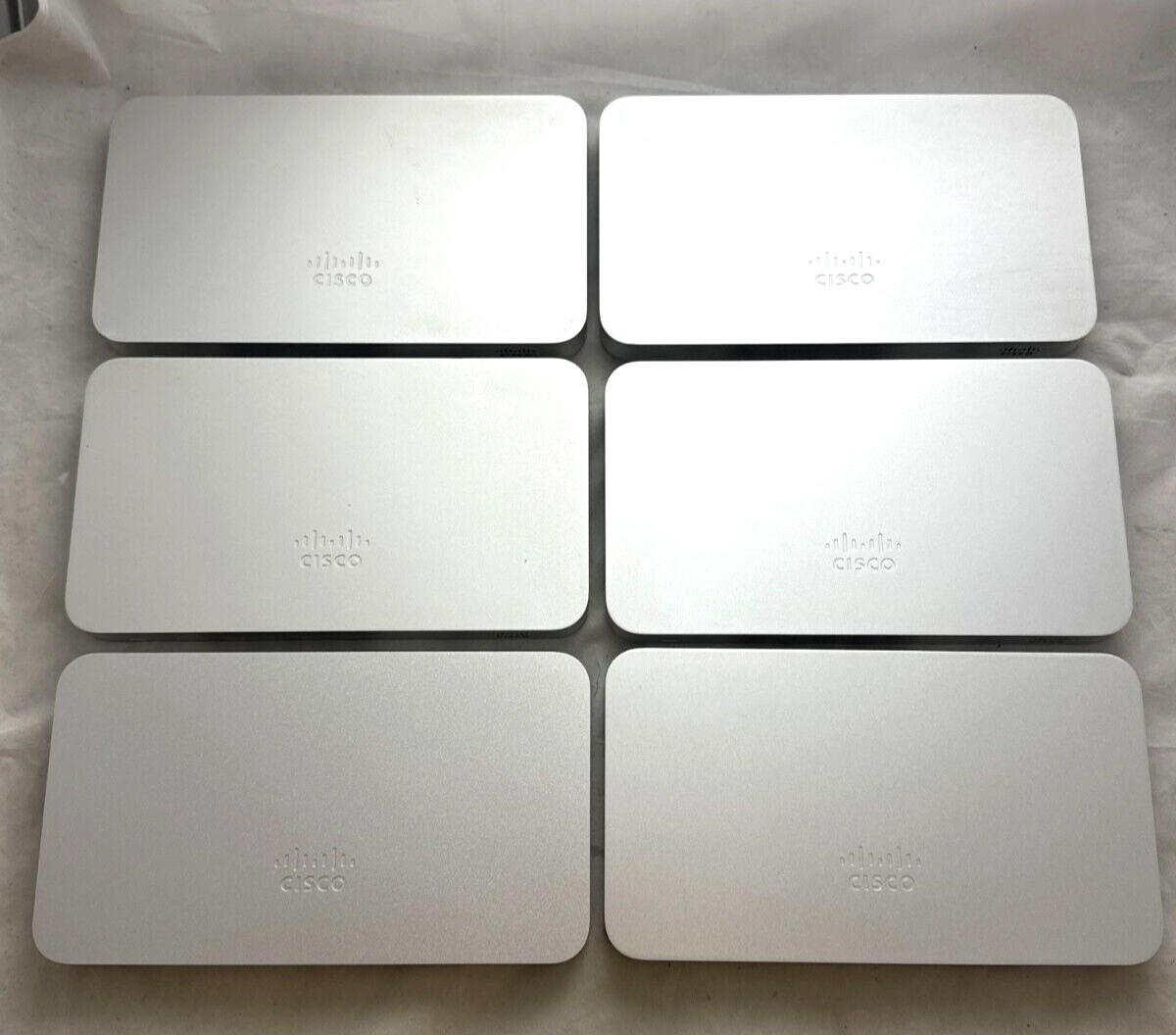 Lot of 6 -Cisco Meraki MX64W-HW Security Appliance - Unclaimed