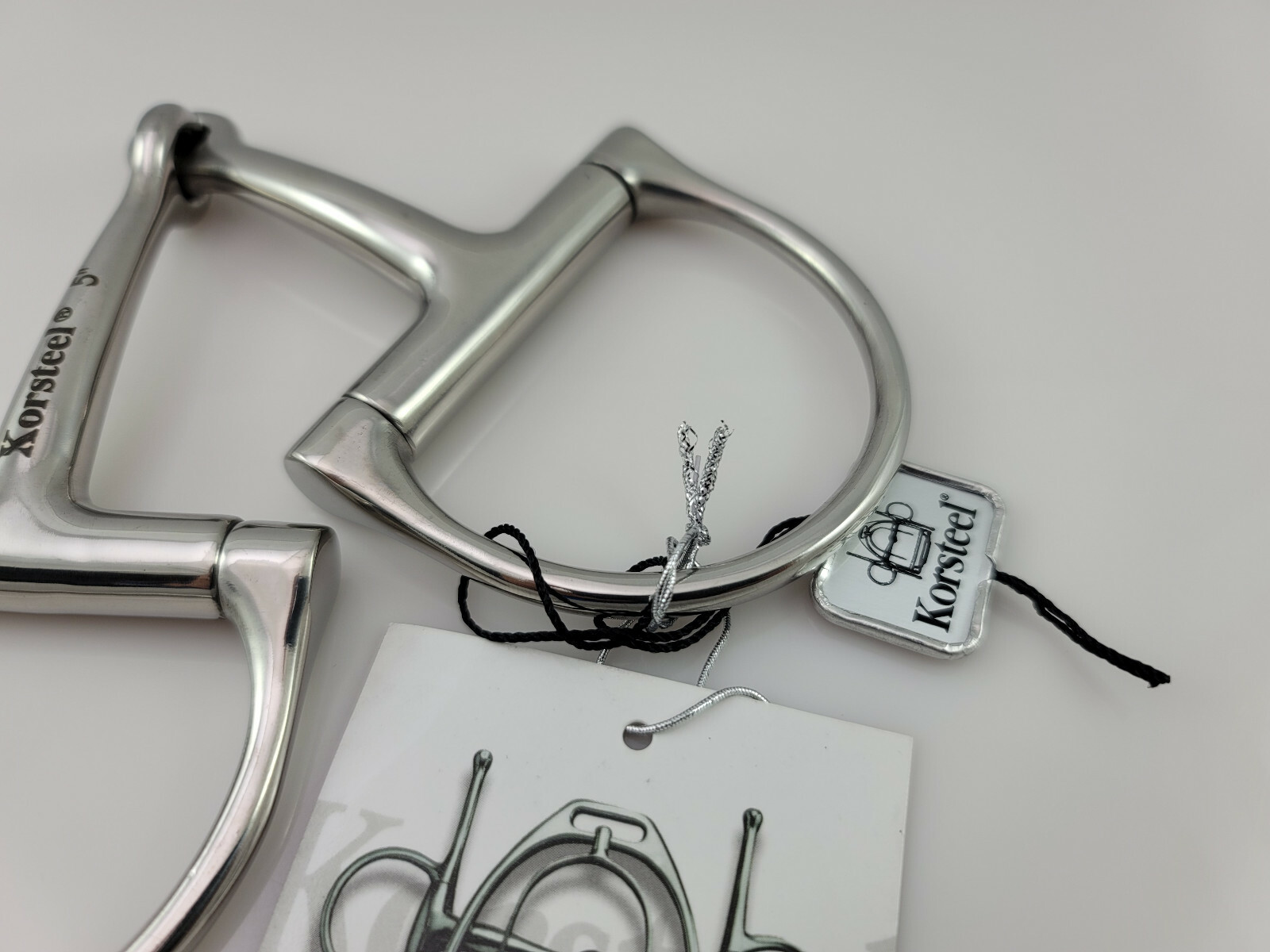 Korsteel Regular Dee Snaffle Bit Size 5