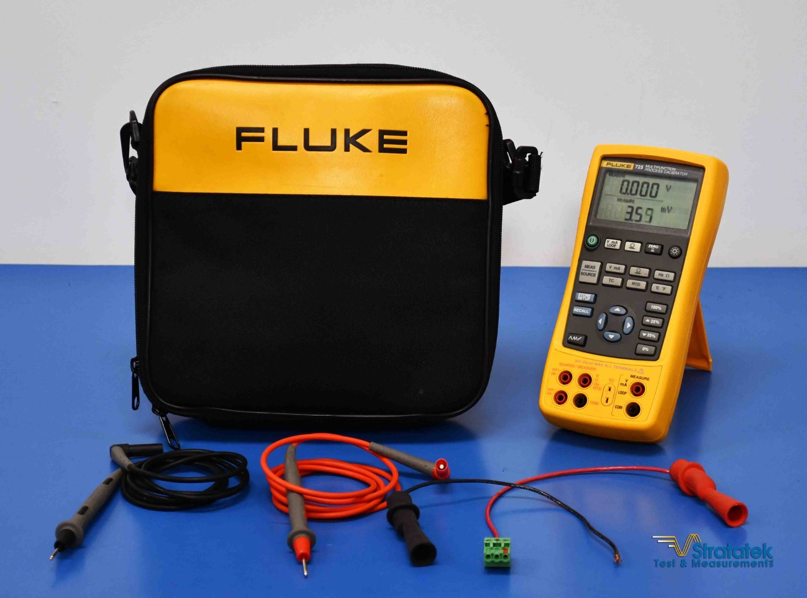 Fluke 725 Multifunction Process Calibrator - NIST Calibrated with Data