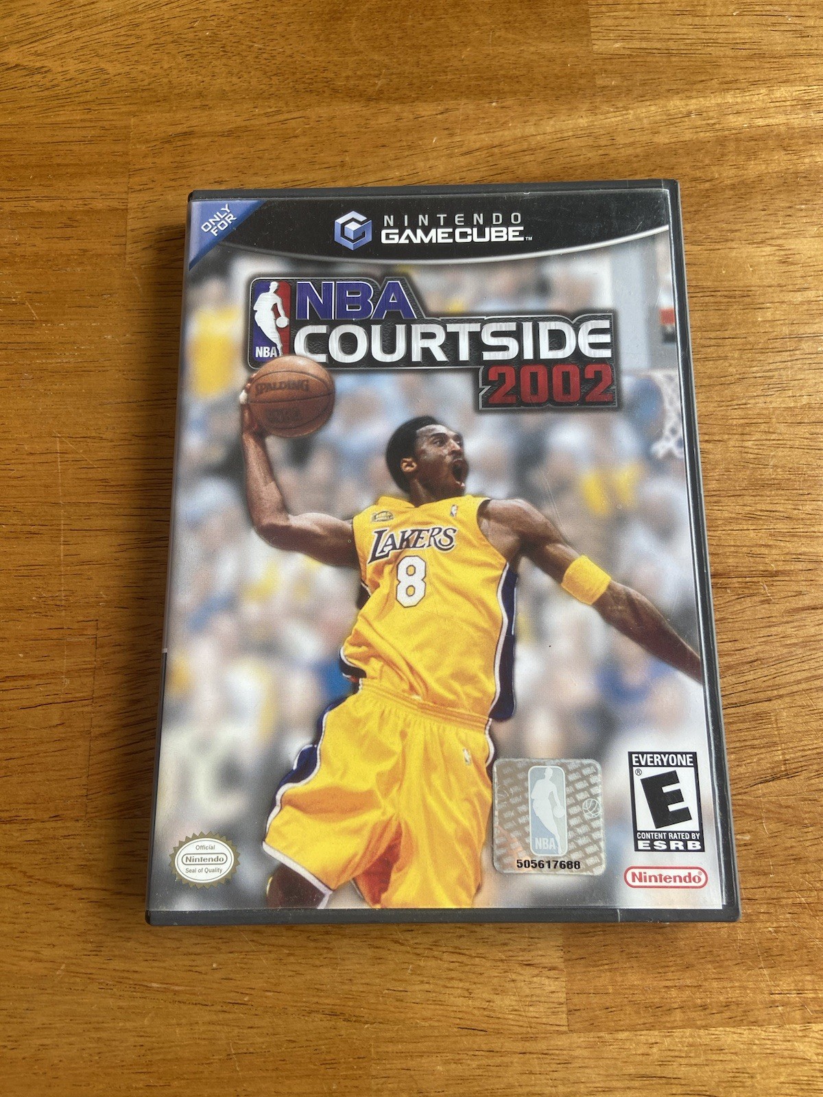 NBA Courtside 2002 (Nintendo GameCube) Original Case Only( No Game , No Manual )