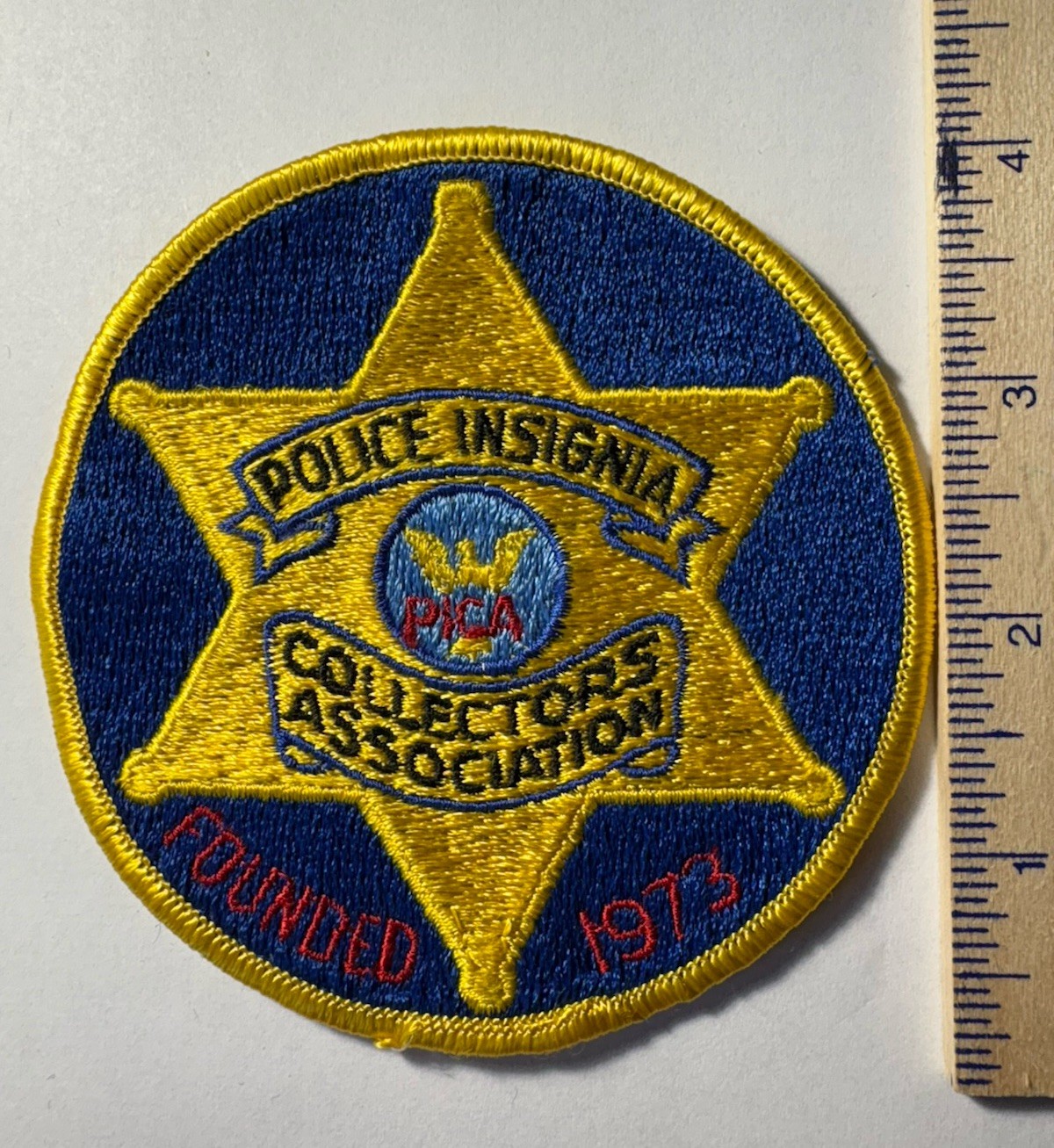 Police Insignia Collectors Association Patch