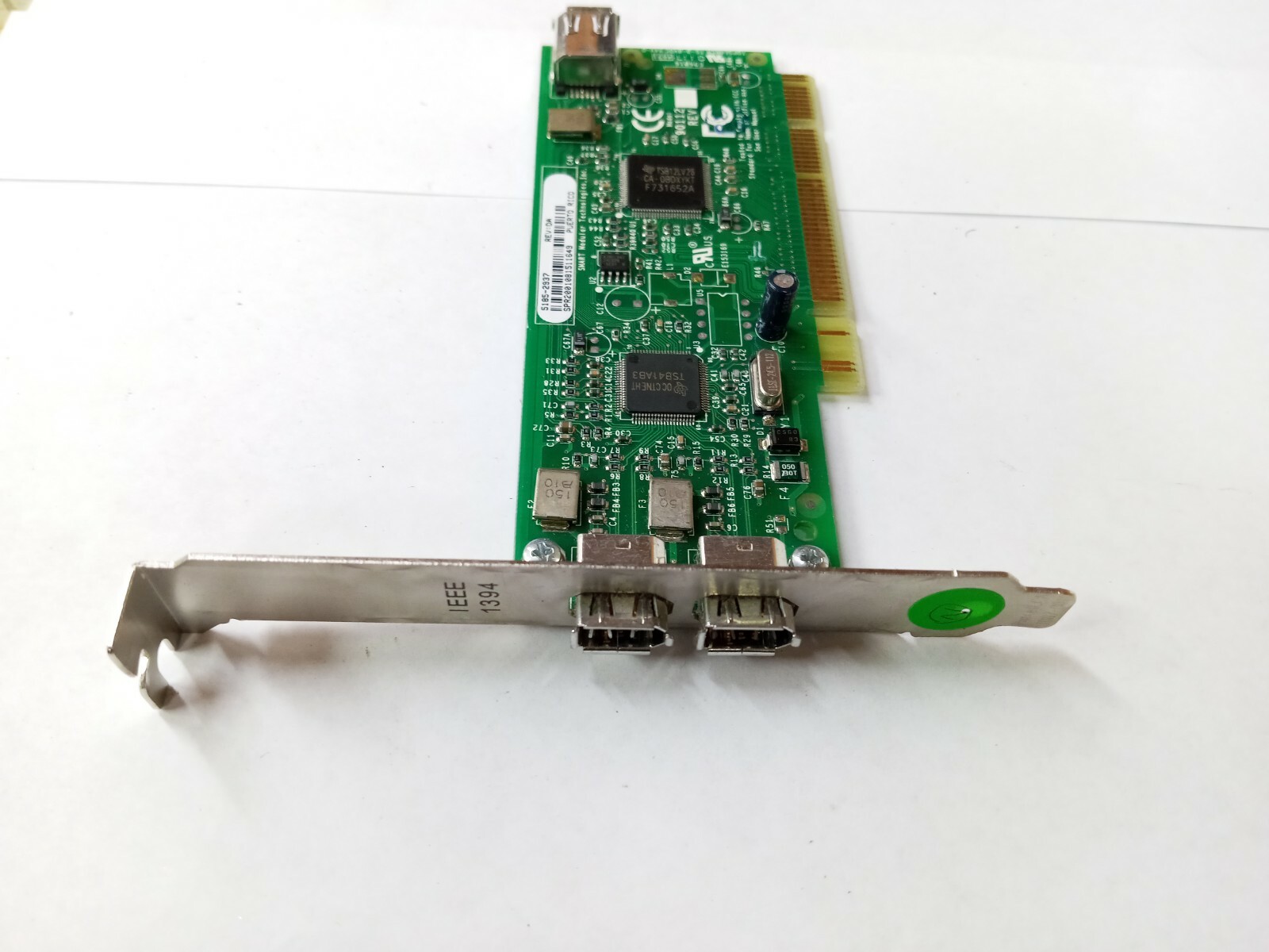 SMART 3-Port Firewire PCI Card 5185-2937 for PC Mac 3 Port IEEE 1394 90112