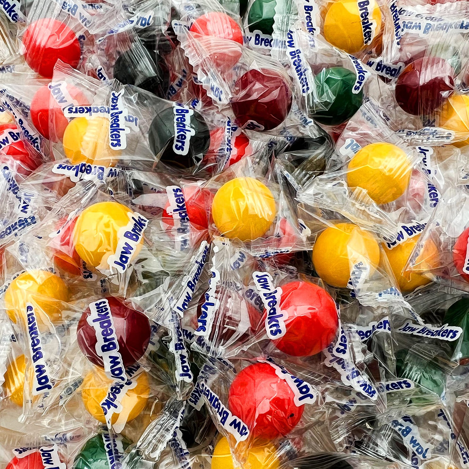 Jaw Breakers Hard Candy - 3 Pound Bulk Pack (About 230 Count) - Individually ...