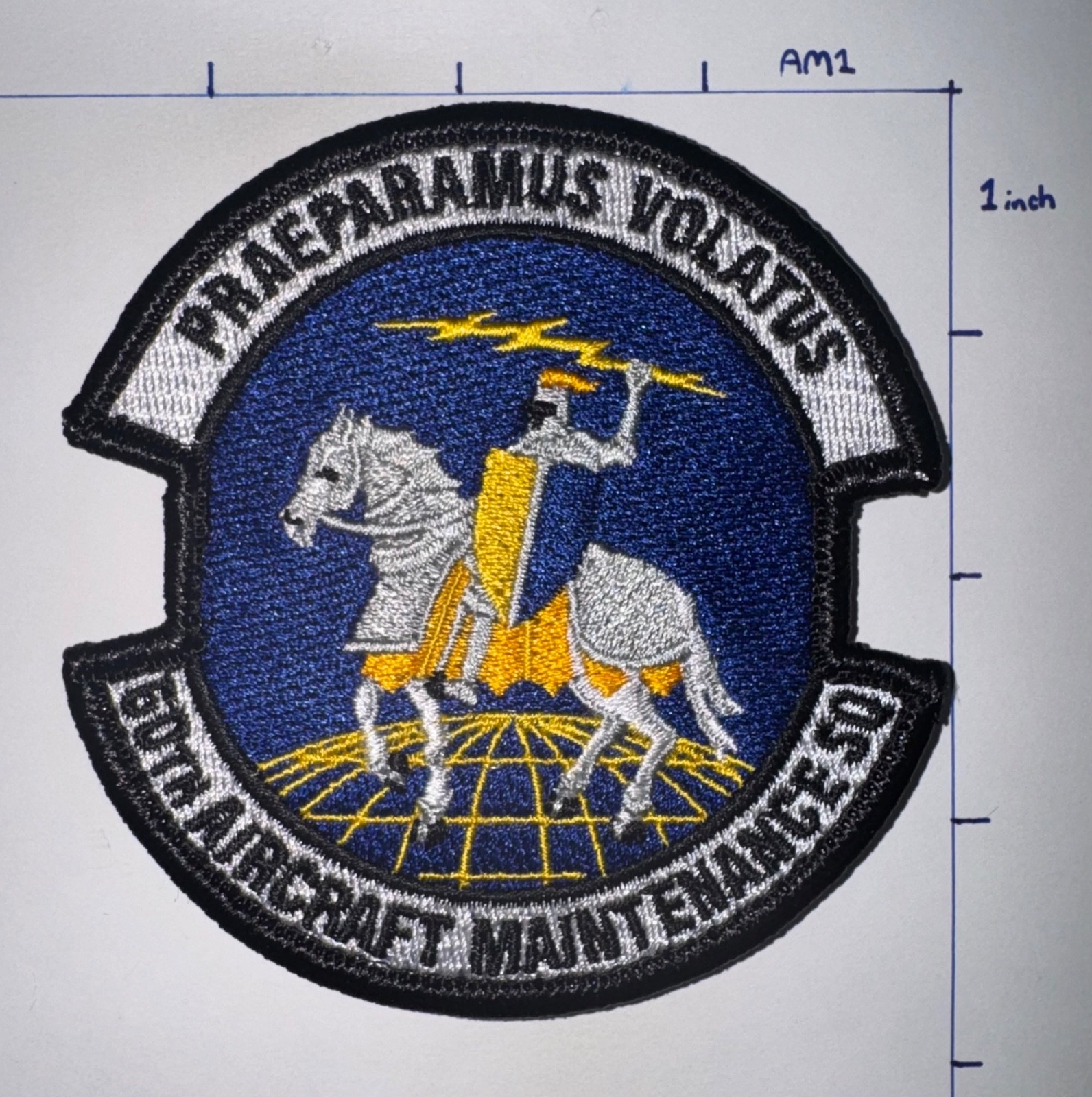 USAF 60th Aircraft Maintenance Squadron Patch
