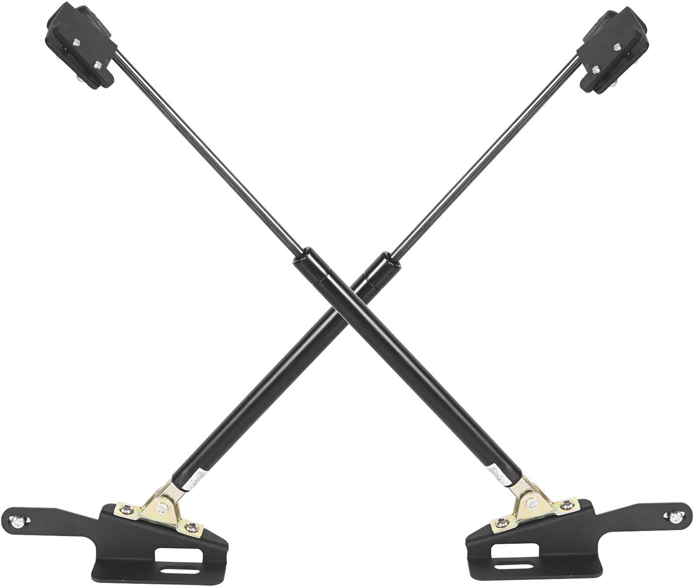 Hood Lift Support Struts Assist Kit for Jeep Wrangler JK Unlimited 2011-2018