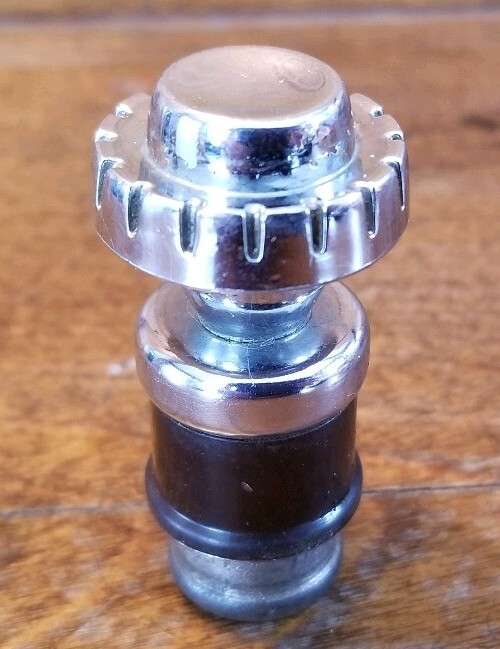 1953 OLDSMOBILE CHROME SUPER DELUXE CIGARETTE LIGHTER FACTORY ORIGINAL