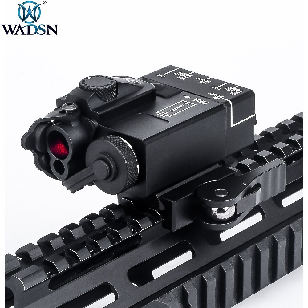 WADSN Mini Metal DBAL A2 IR Laser Point Tactical Strobe Green Laser Aiming Sight