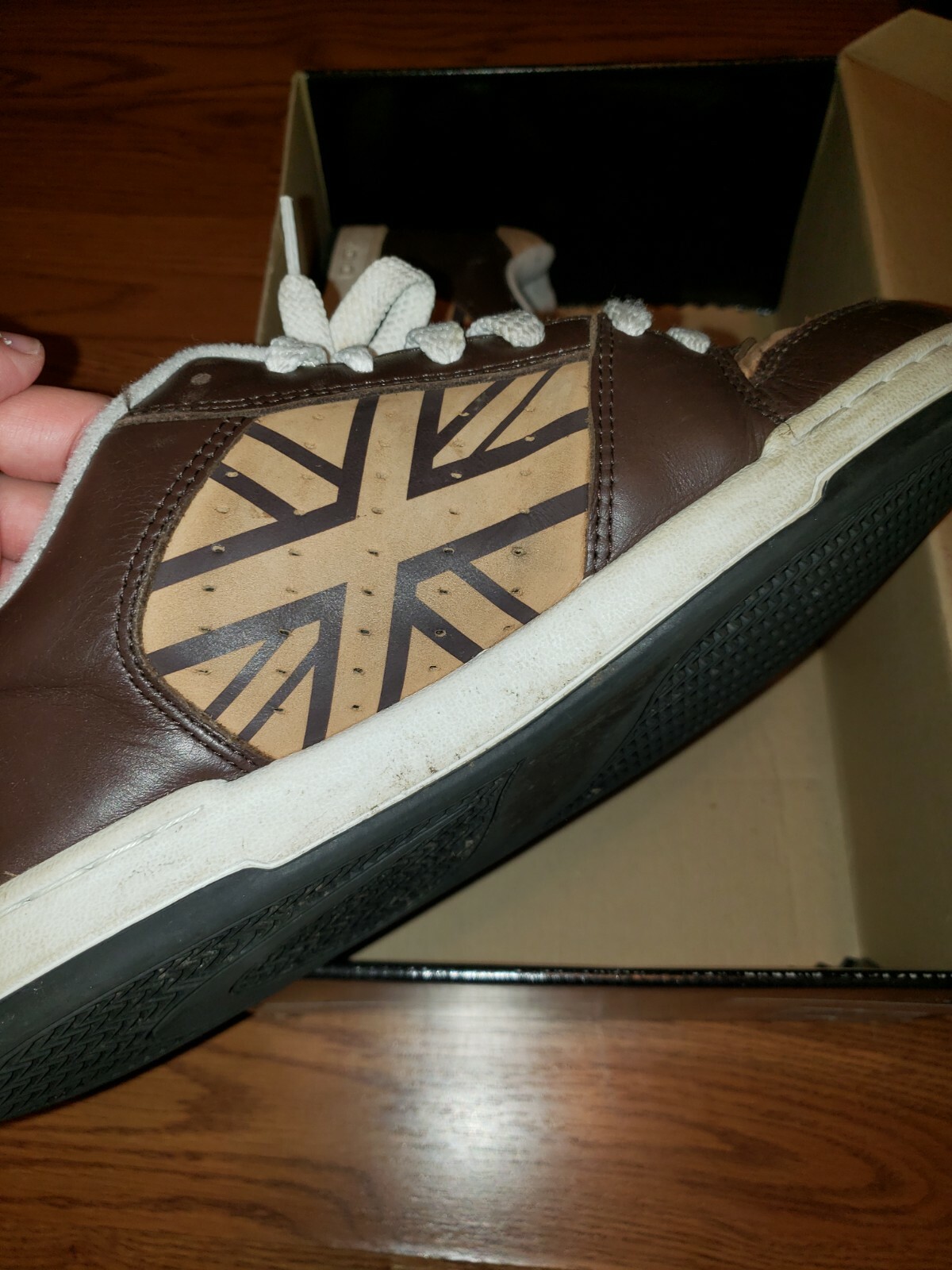 Brian Sumner Adio Brown Union Skate Shoes